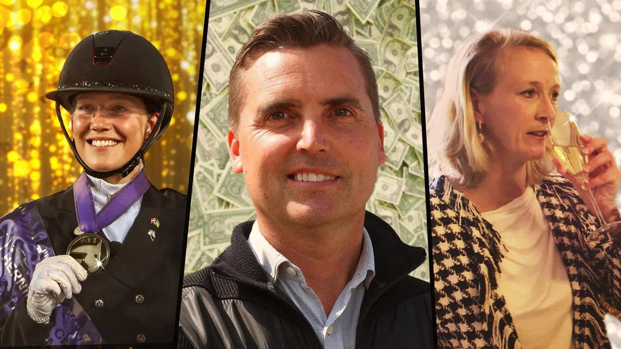 Between horsemanure and billions backdrop