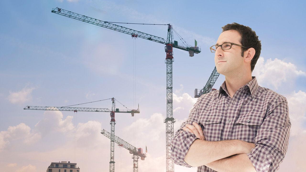 Build It Bigger backdrop