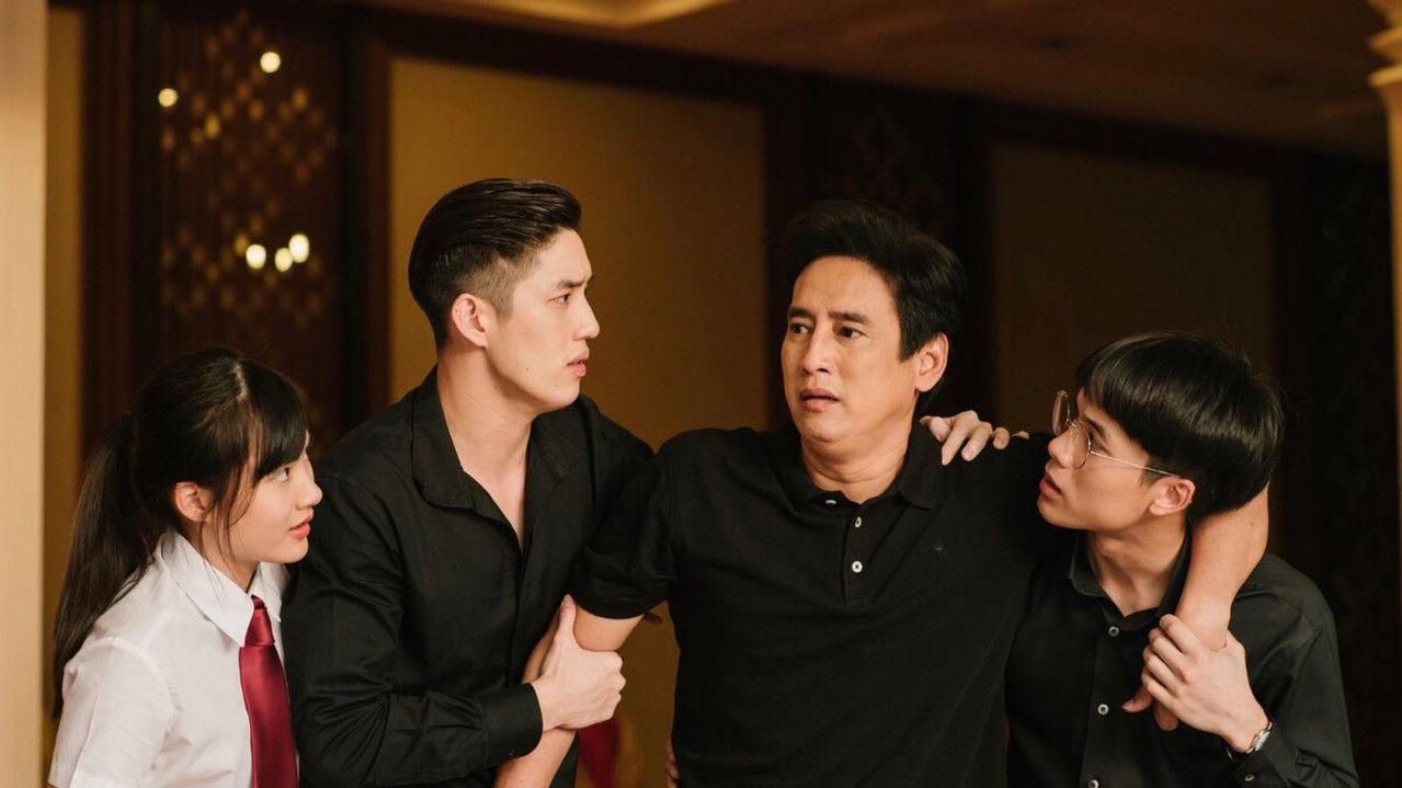 In Family We Trust backdrop