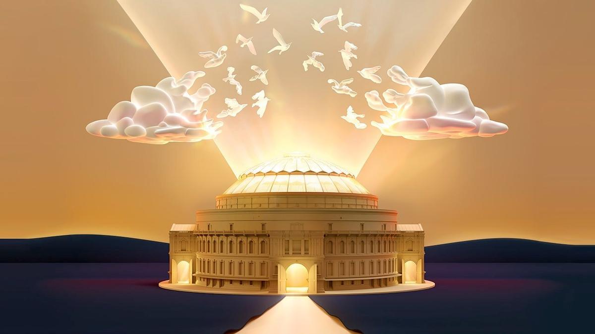 BBC Proms backdrop