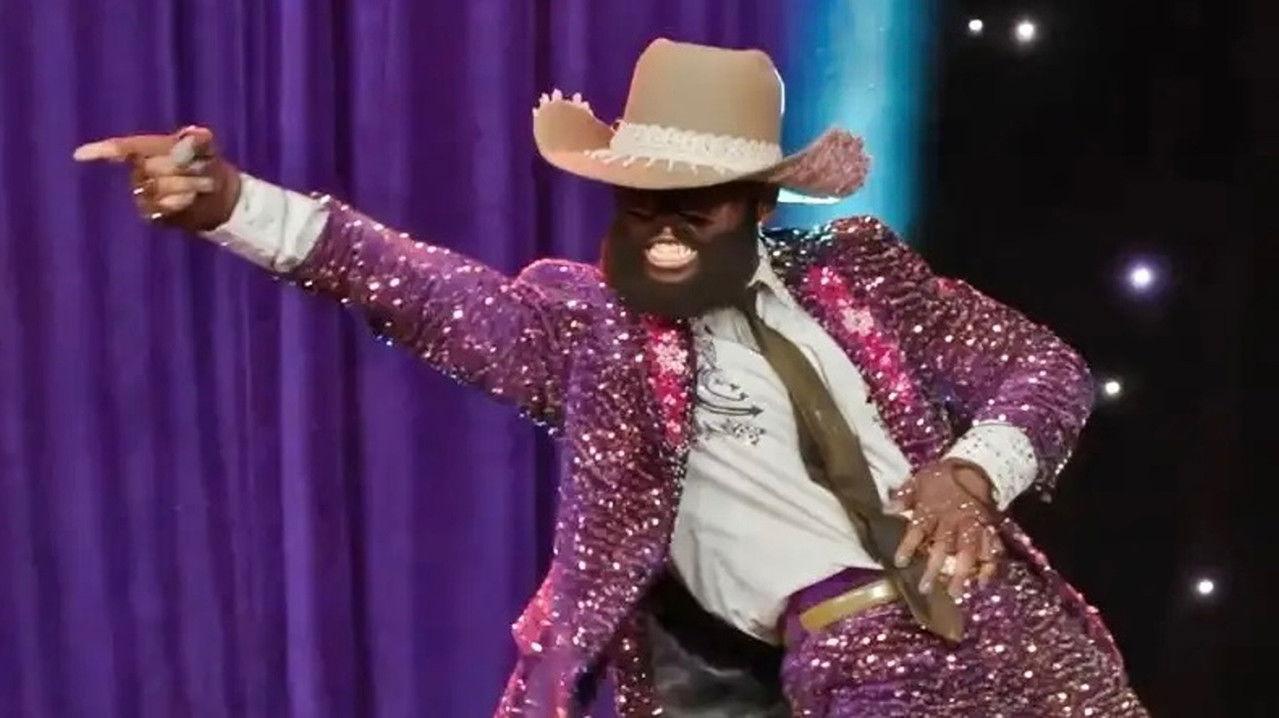 King of Drag backdrop