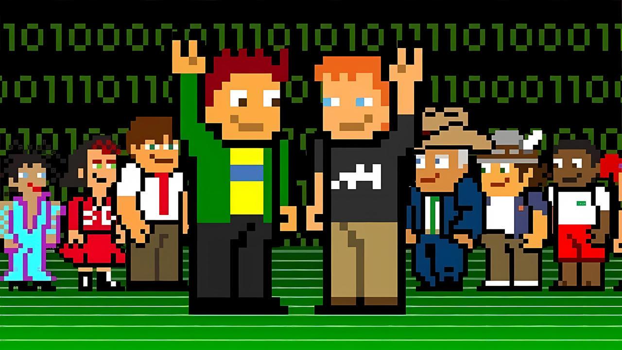 Code Monkeys backdrop