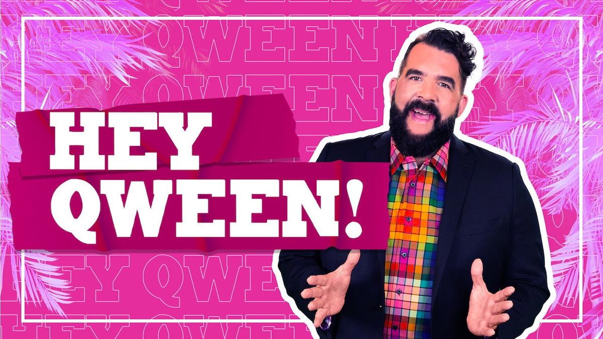 Hey Qween! backdrop