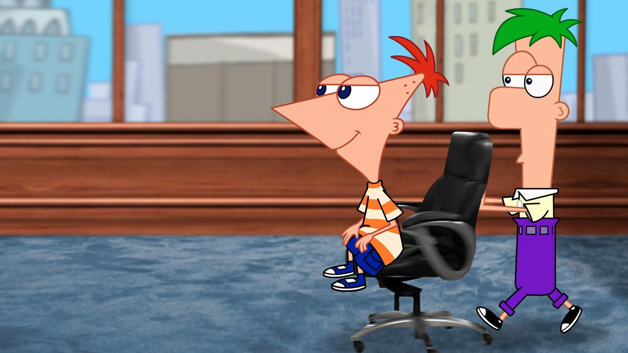 Take Two with Phineas and Ferb backdrop
