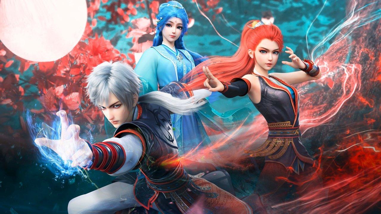 I Am a Great God backdrop