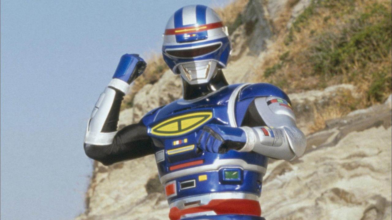 Space Sheriff Shaider backdrop