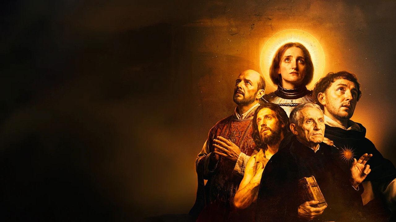 A Vida dos Santos backdrop