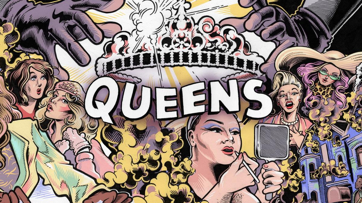 Queens backdrop
