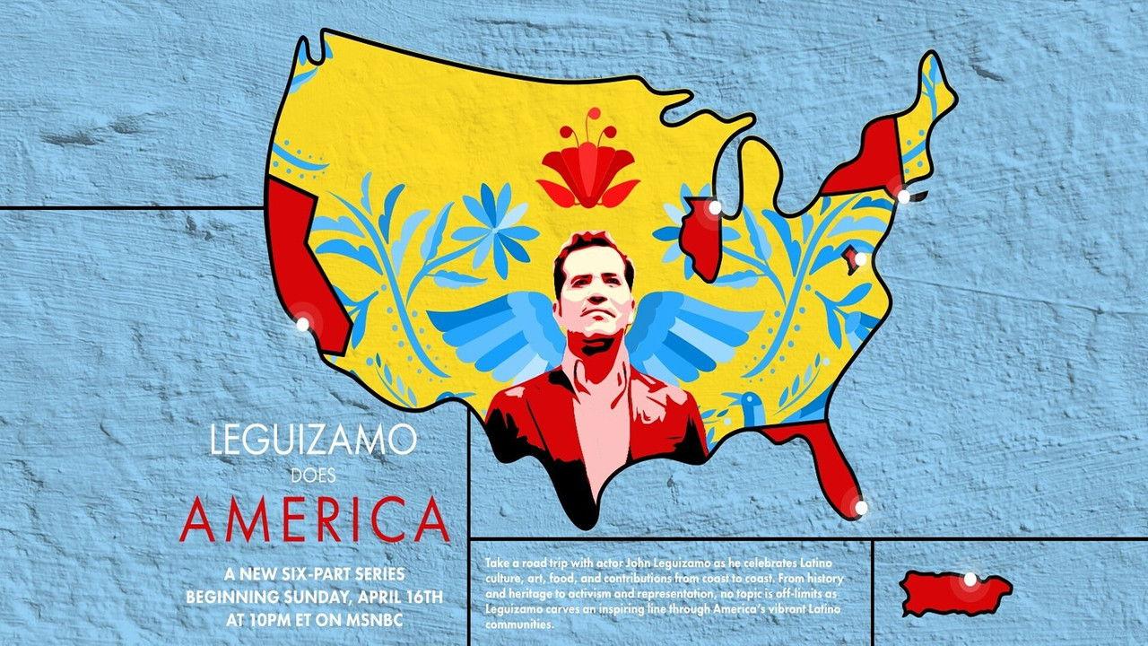 Leguizamo Does America backdrop