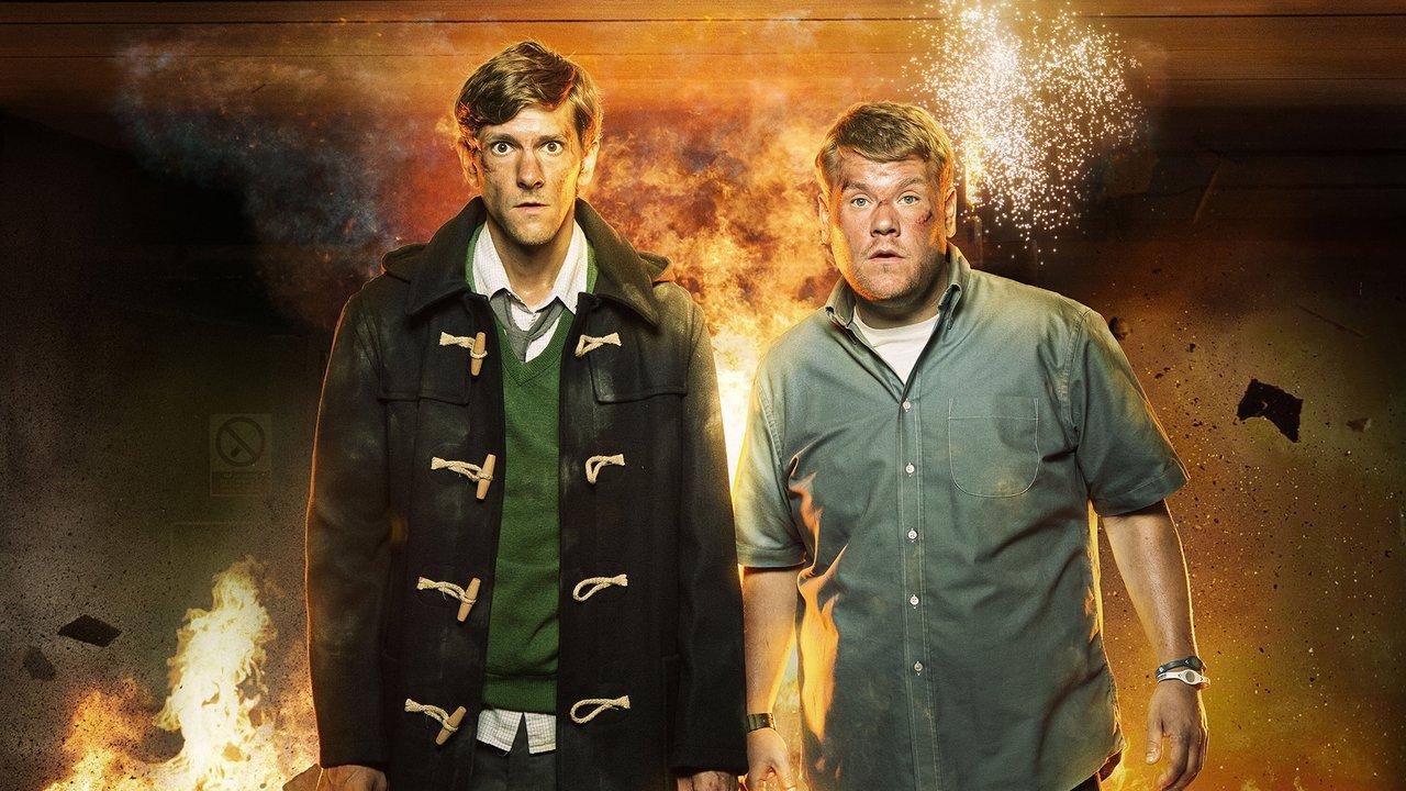 The Wrong Mans backdrop