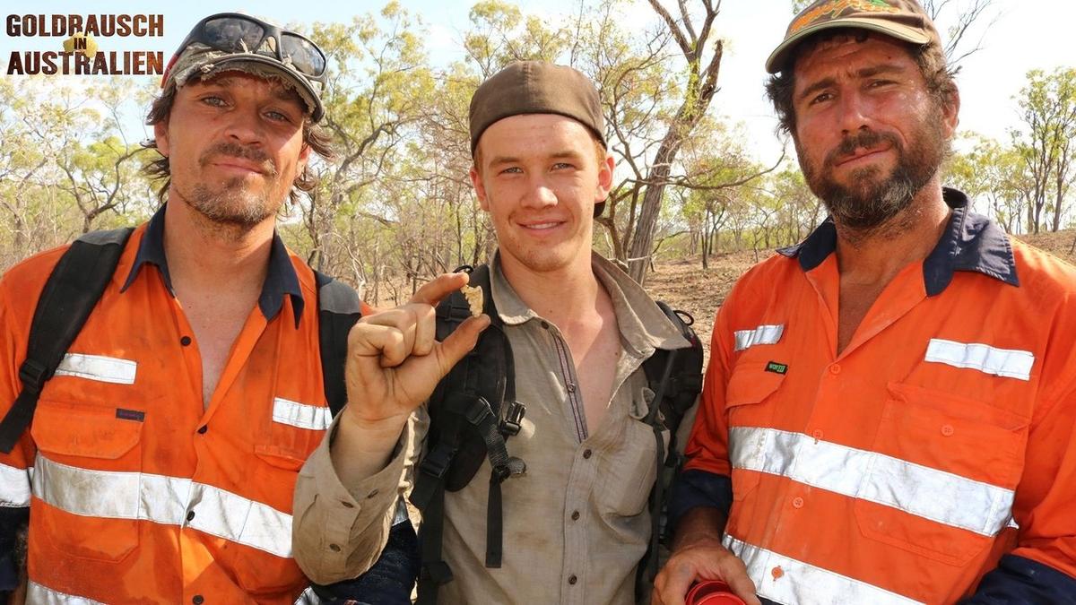 Gold Rush in Australia backdrop