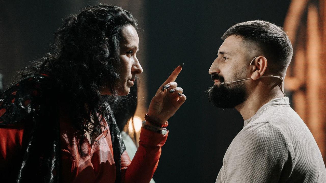 Psychics. Revenge backdrop