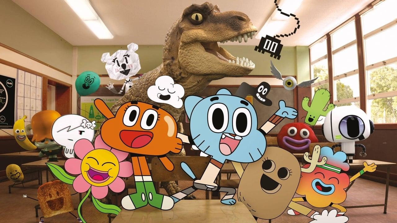 The Amazing World of Gumball backdrop