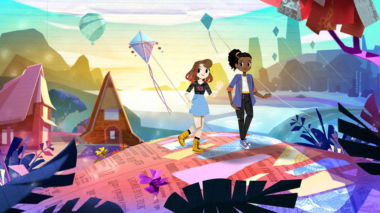 The Paper Girls Show backdrop