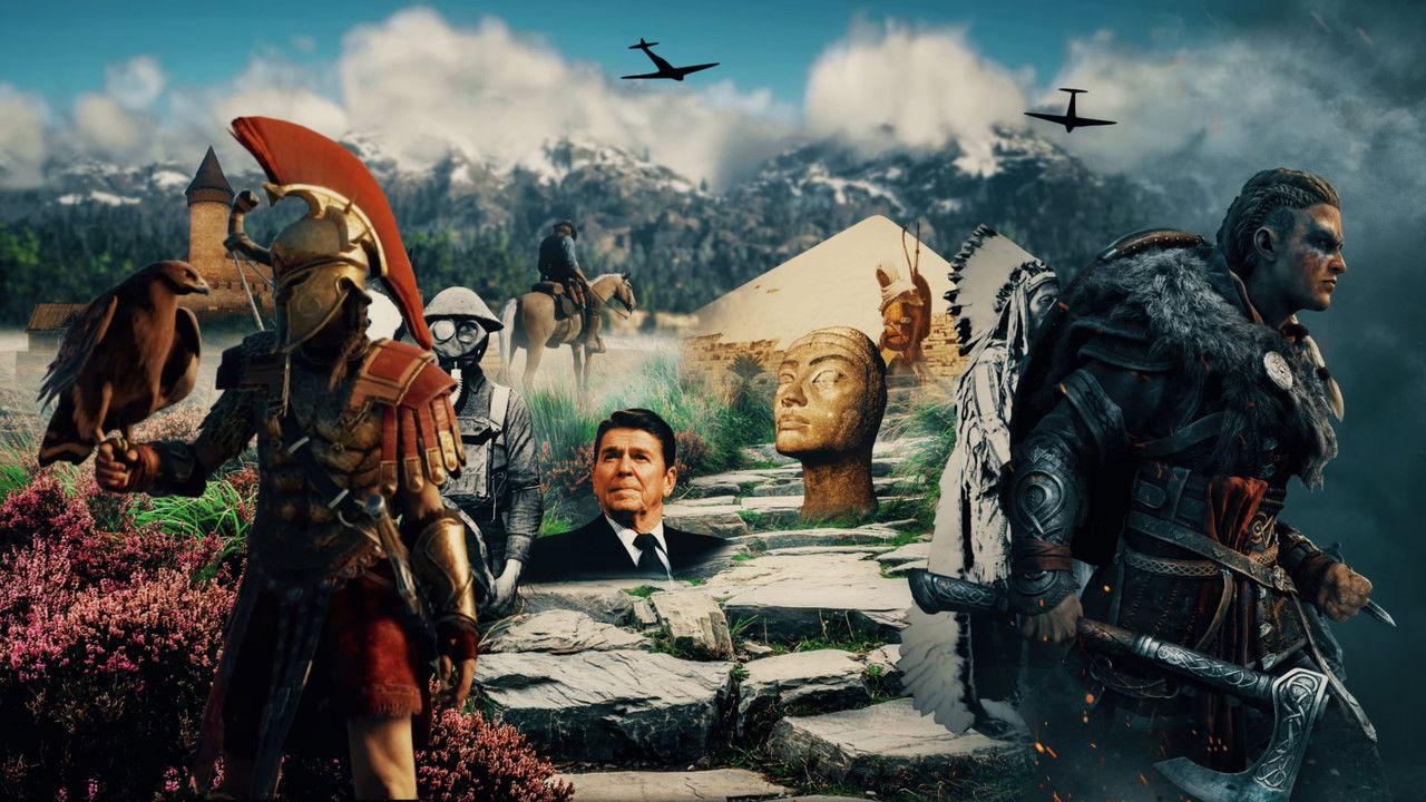 Totta, tarua ja videopelejä backdrop