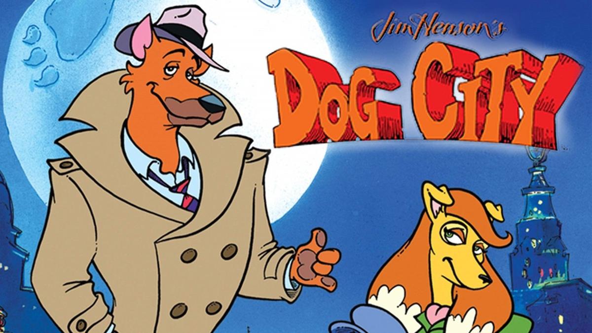 Dog City backdrop
