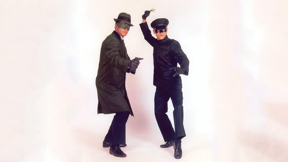 The Green Hornet backdrop