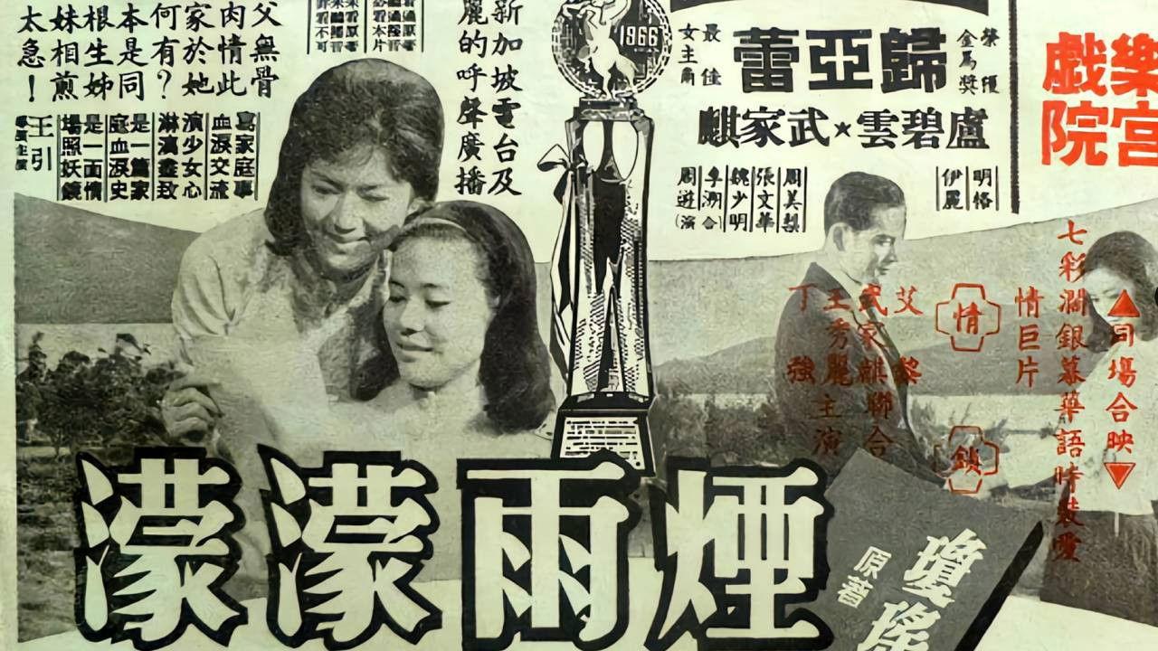 Lovers Under the Rain backdrop