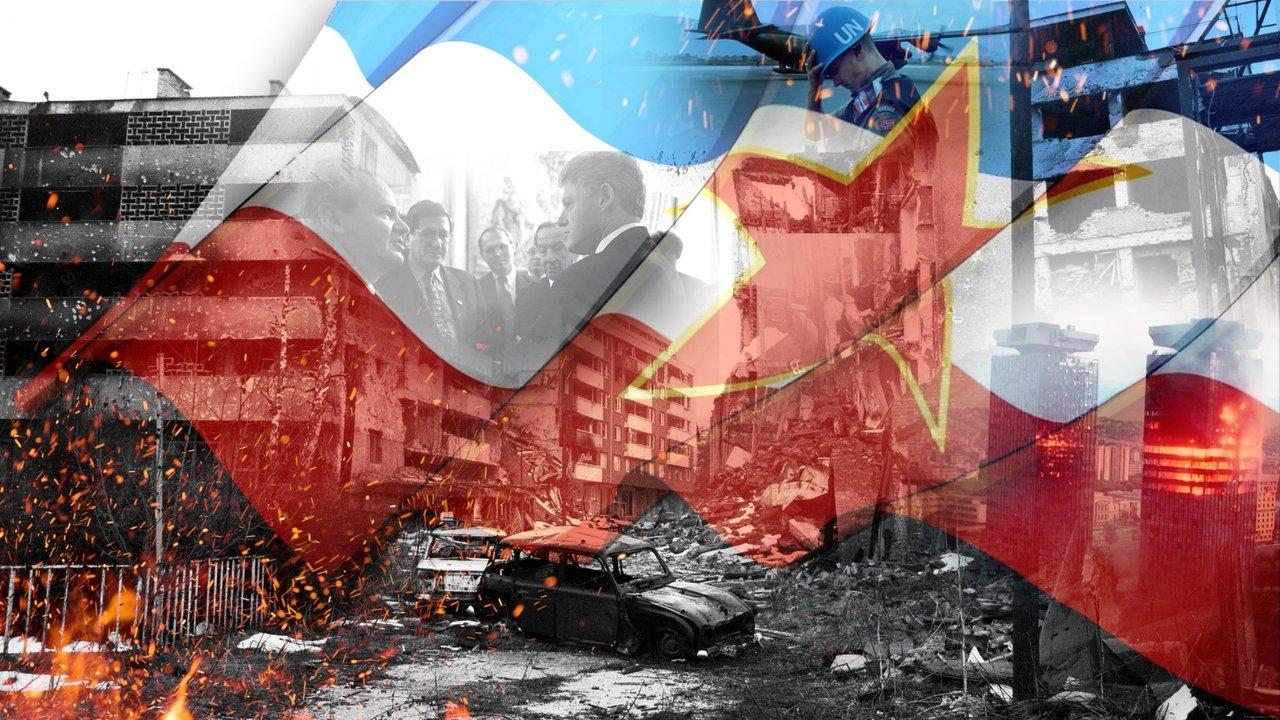 The Death of Yugoslavia backdrop