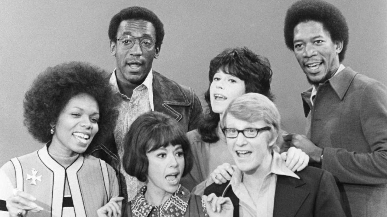 The Electric Company backdrop