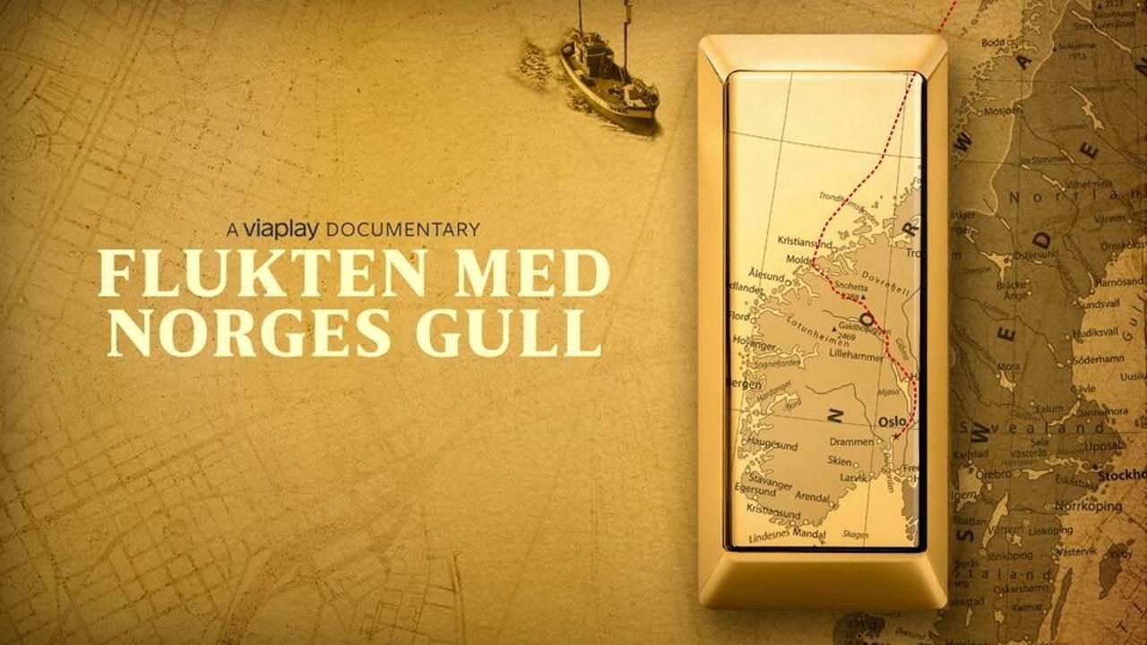 Flukten med Norges gull backdrop