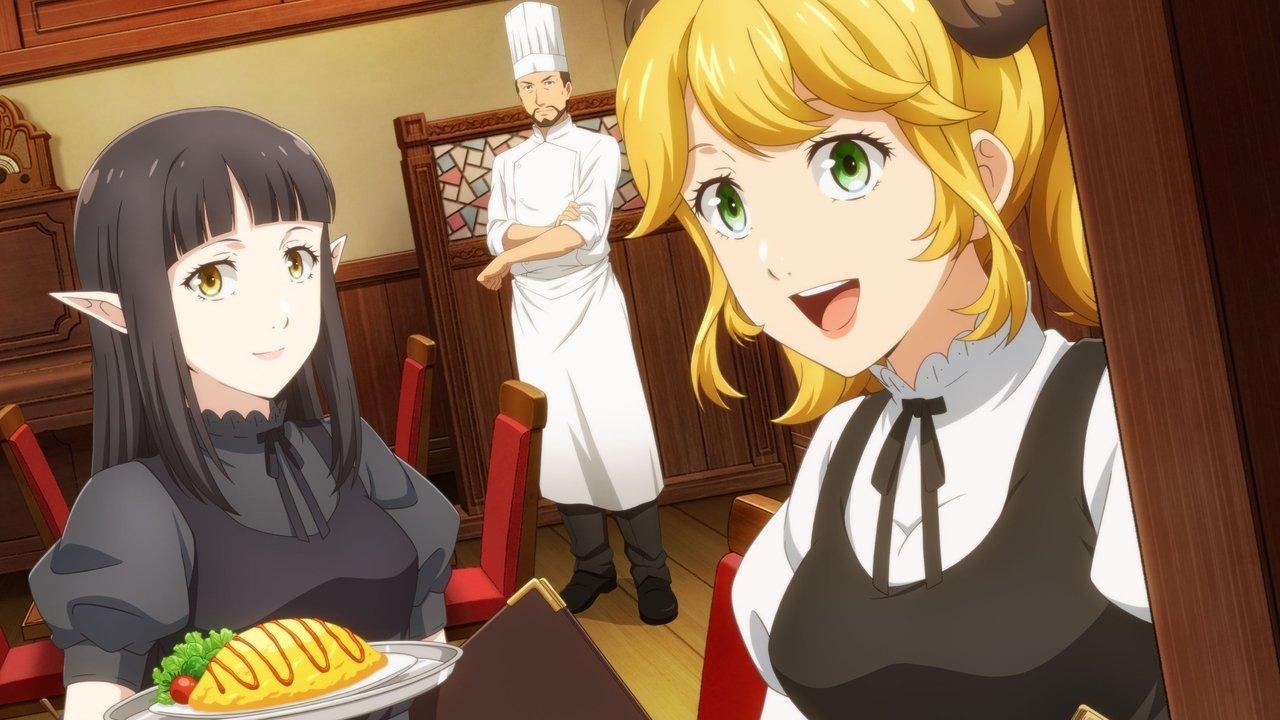 Restaurant to Another World backdrop