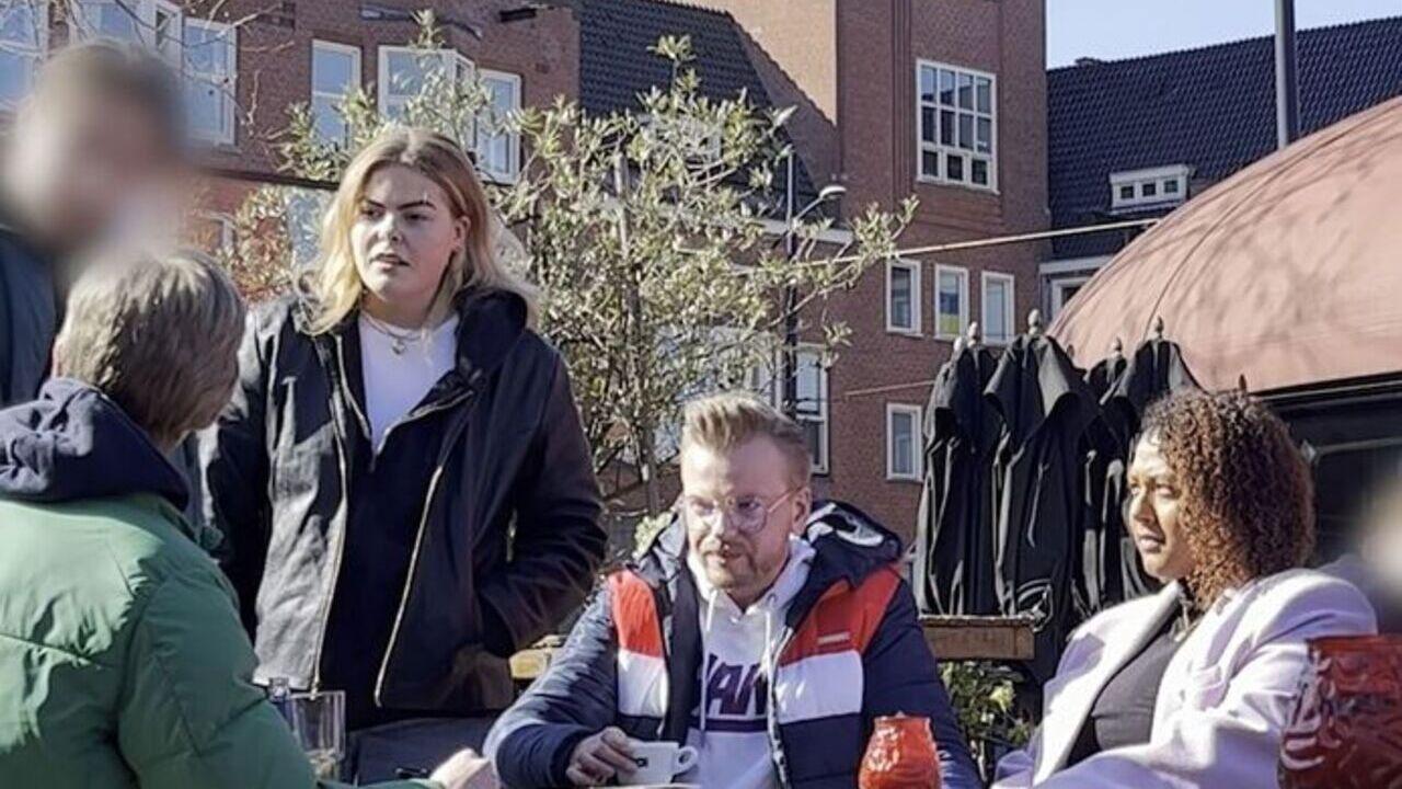 In Your Face backdrop