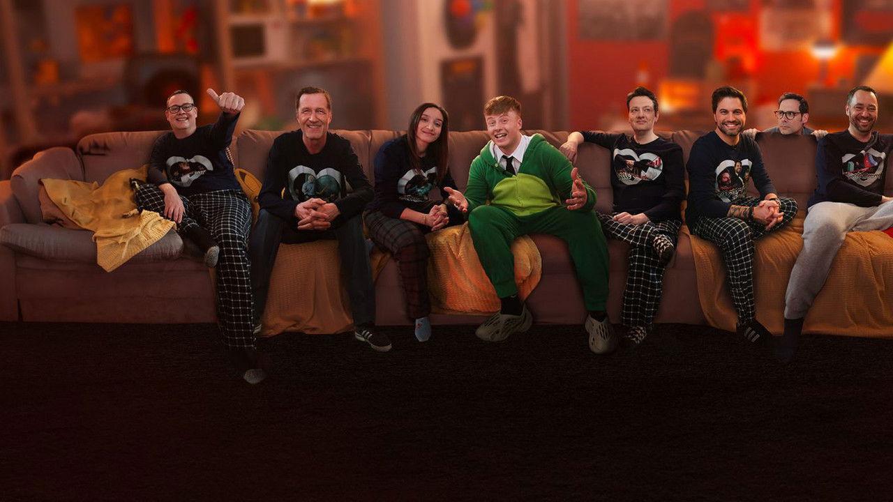 Pyjama partis backdrop