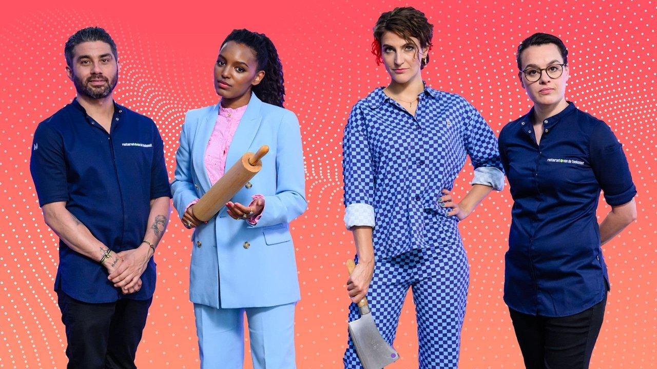 Restaurant of the future backdrop