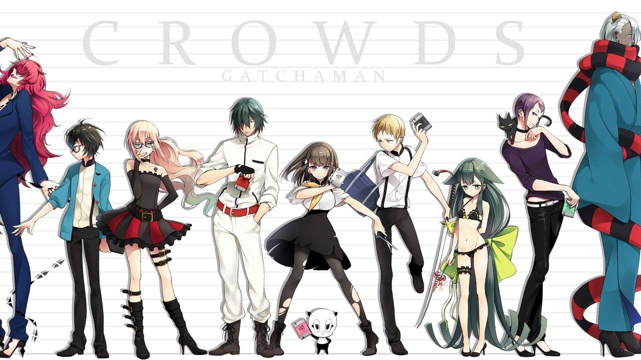Gatchaman Crowds backdrop