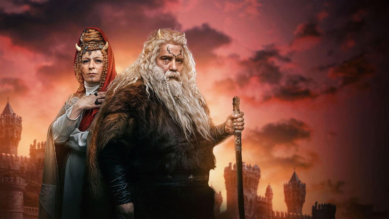 The Demon and the Forehead Moon backdrop