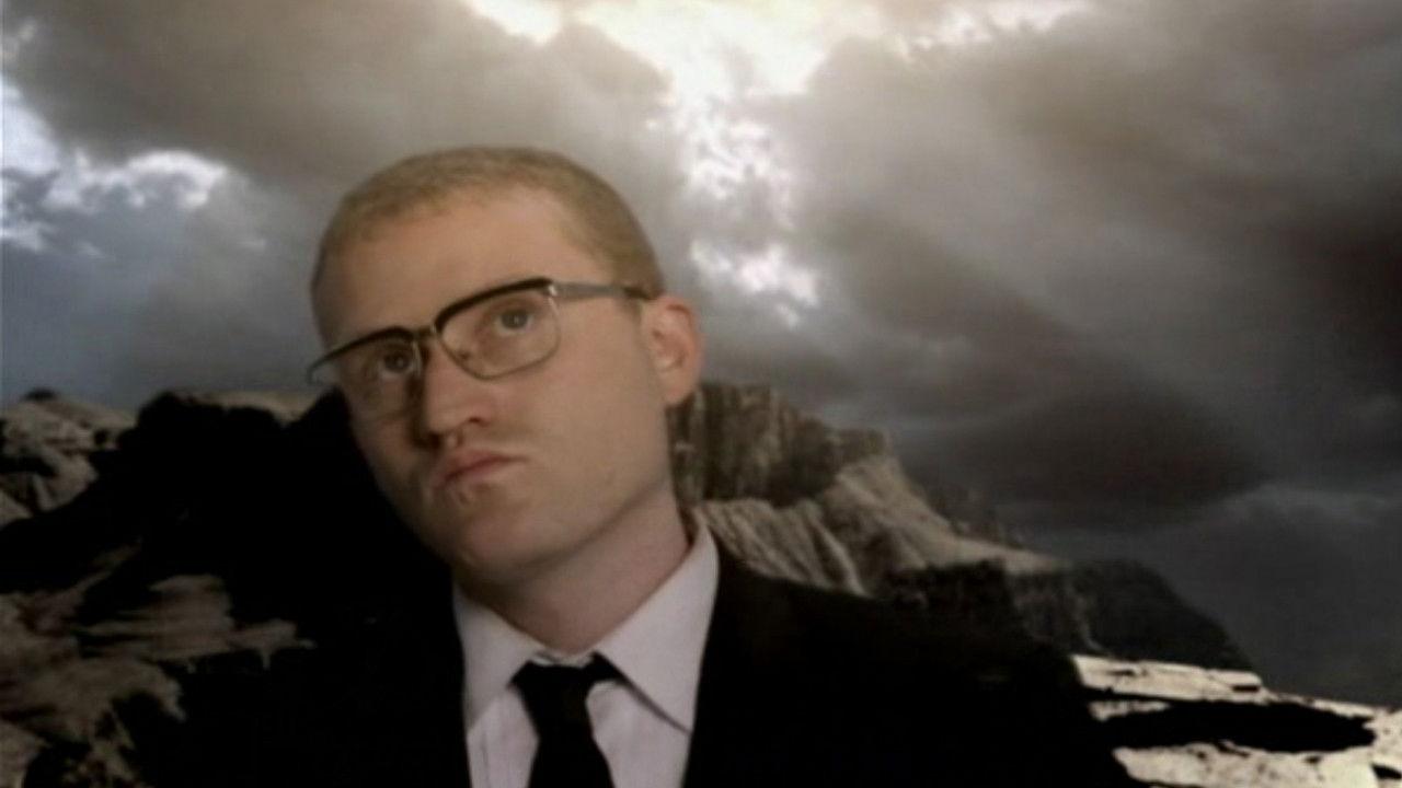 John Safran vs God backdrop