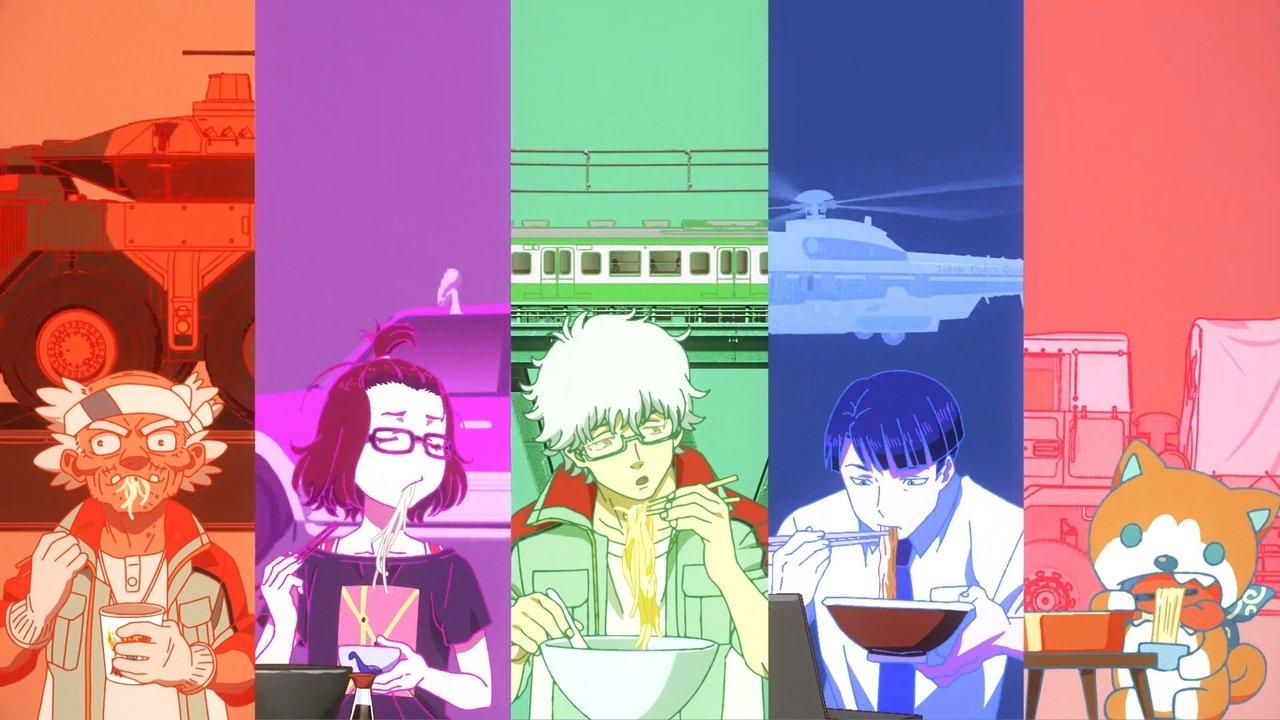 Godzilla Singular Point backdrop