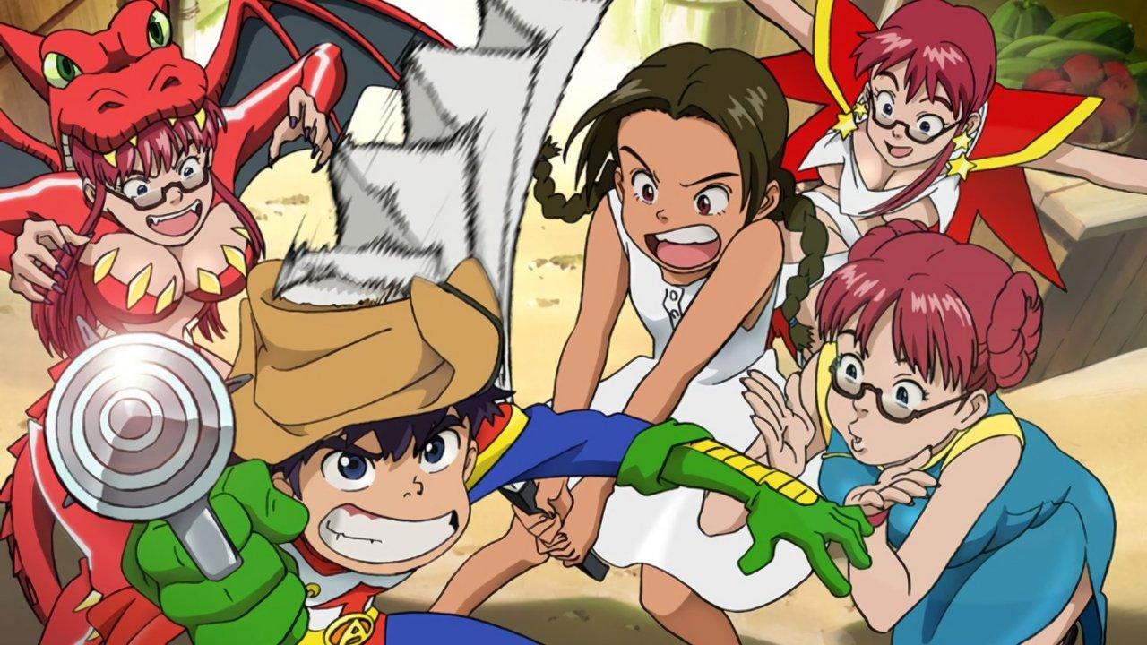 Magical Shopping Arcade Abenobashi backdrop