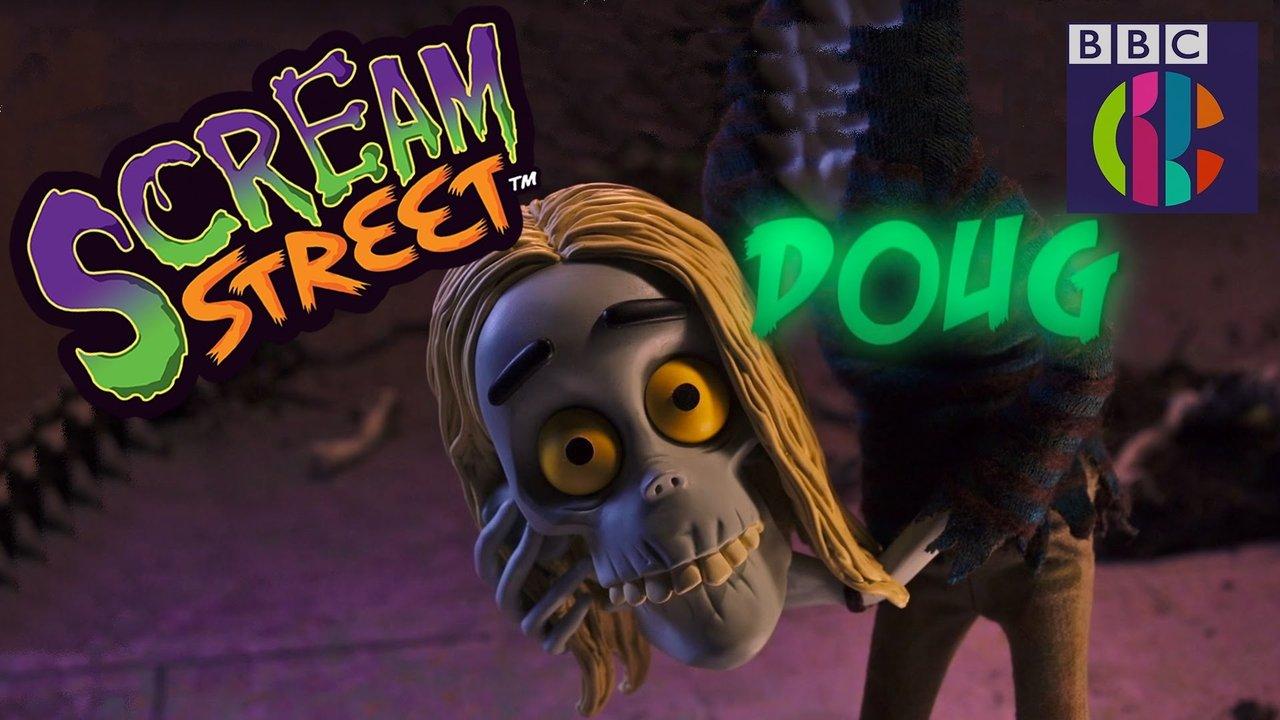 Scream Street backdrop