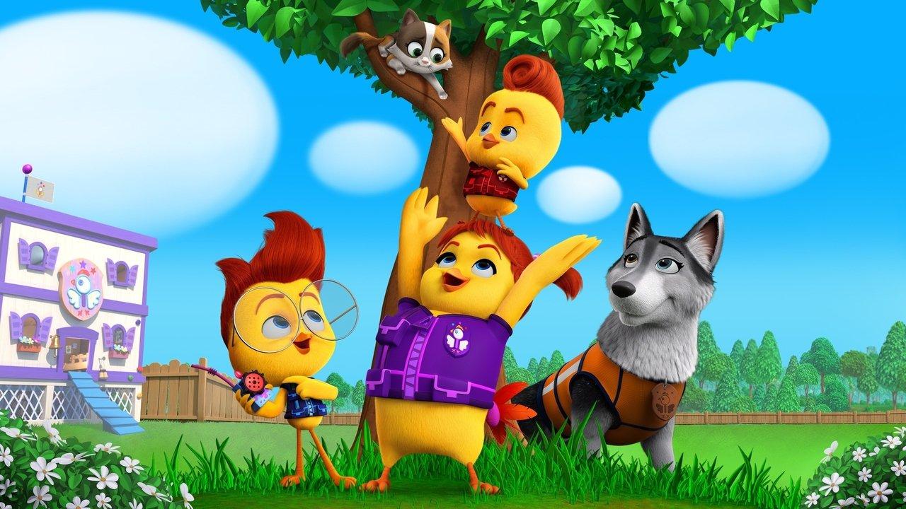 The Chicken Squad backdrop