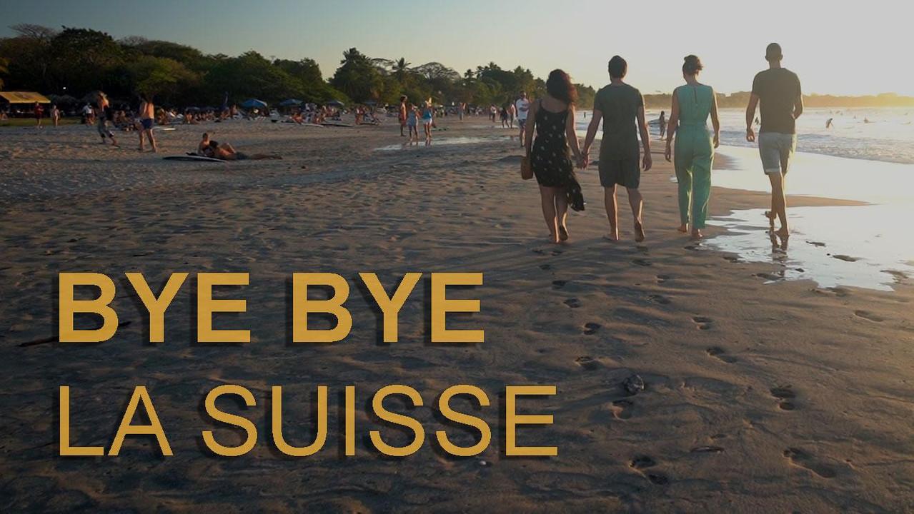 Bye bye Switzerland backdrop