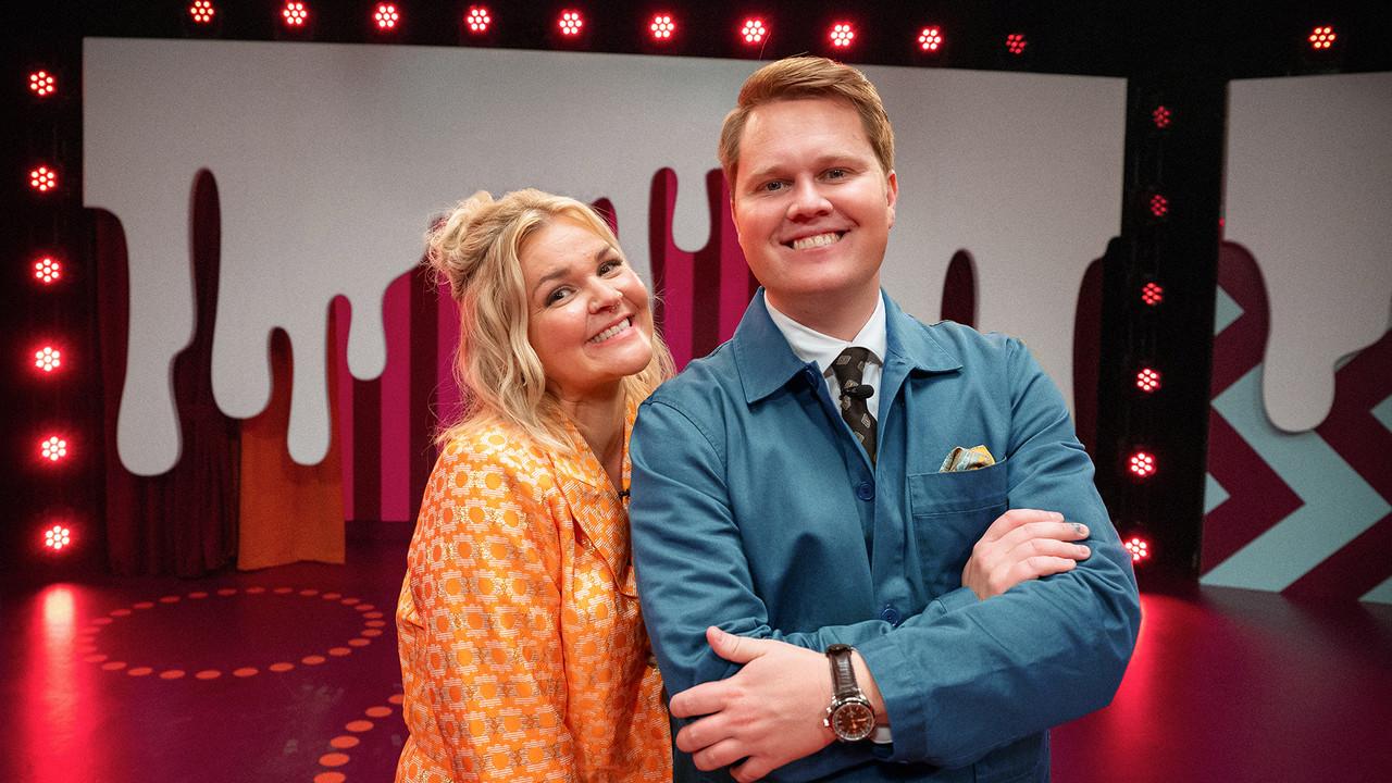 Det Sorte Kageshow backdrop