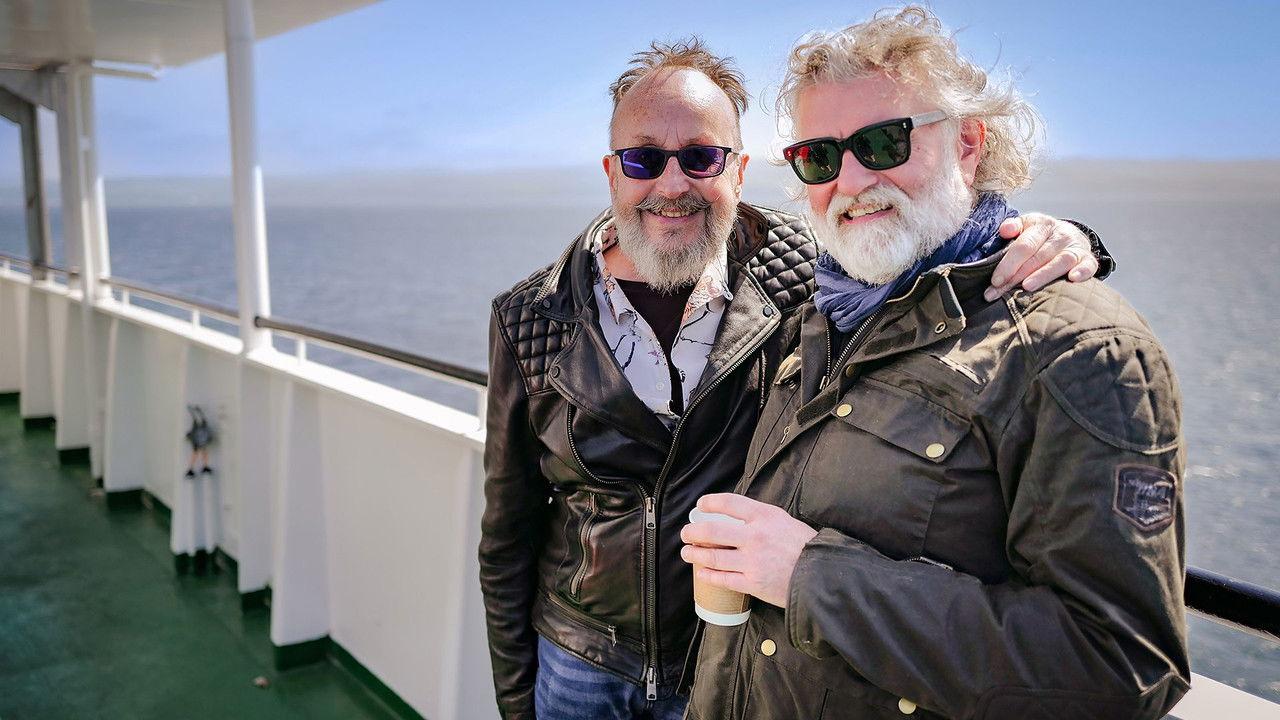 The Hairy Bikers Go West backdrop