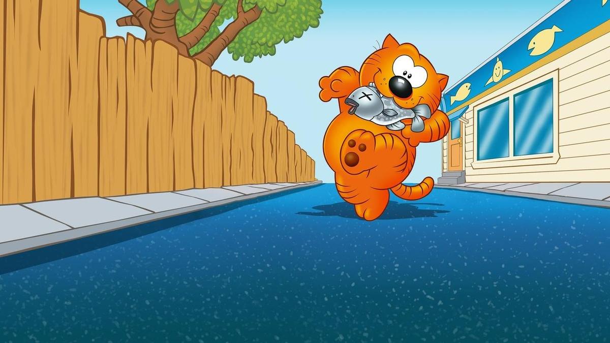 Heathcliff and the Catillac Cats backdrop