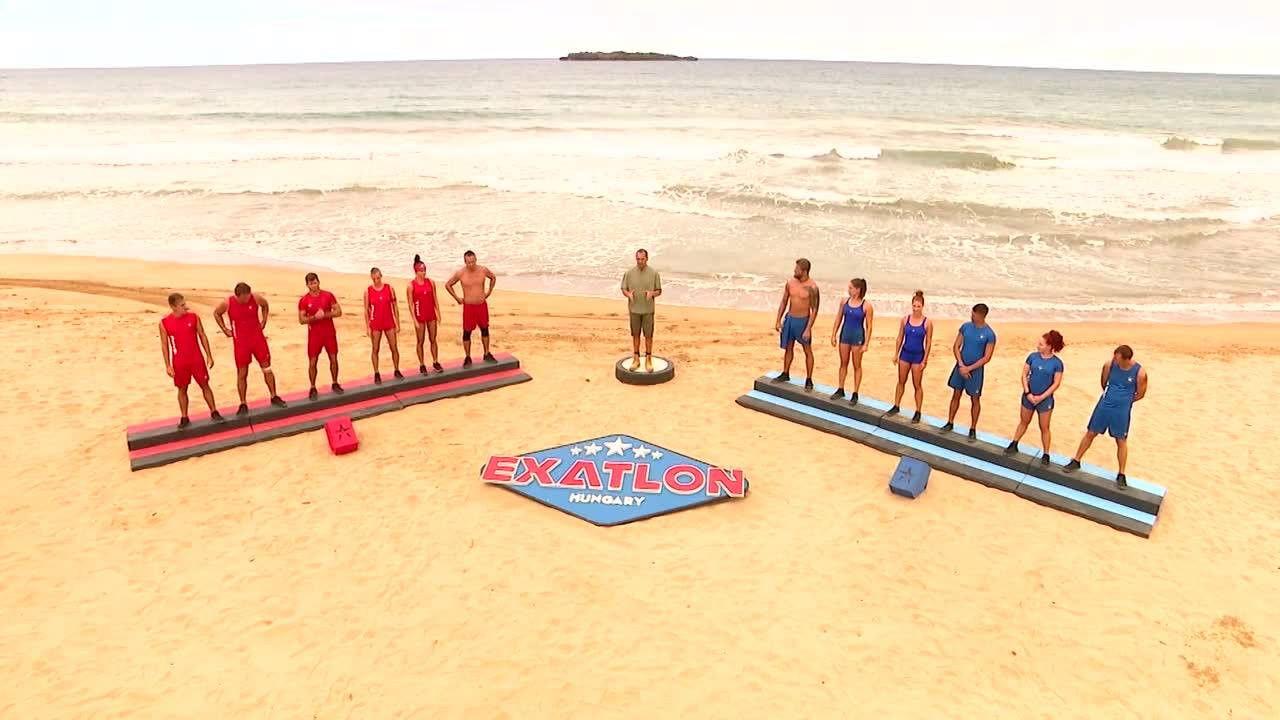 Exatlon Hungary backdrop