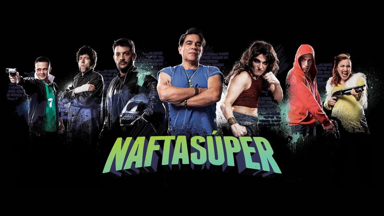 Nafta Súper backdrop