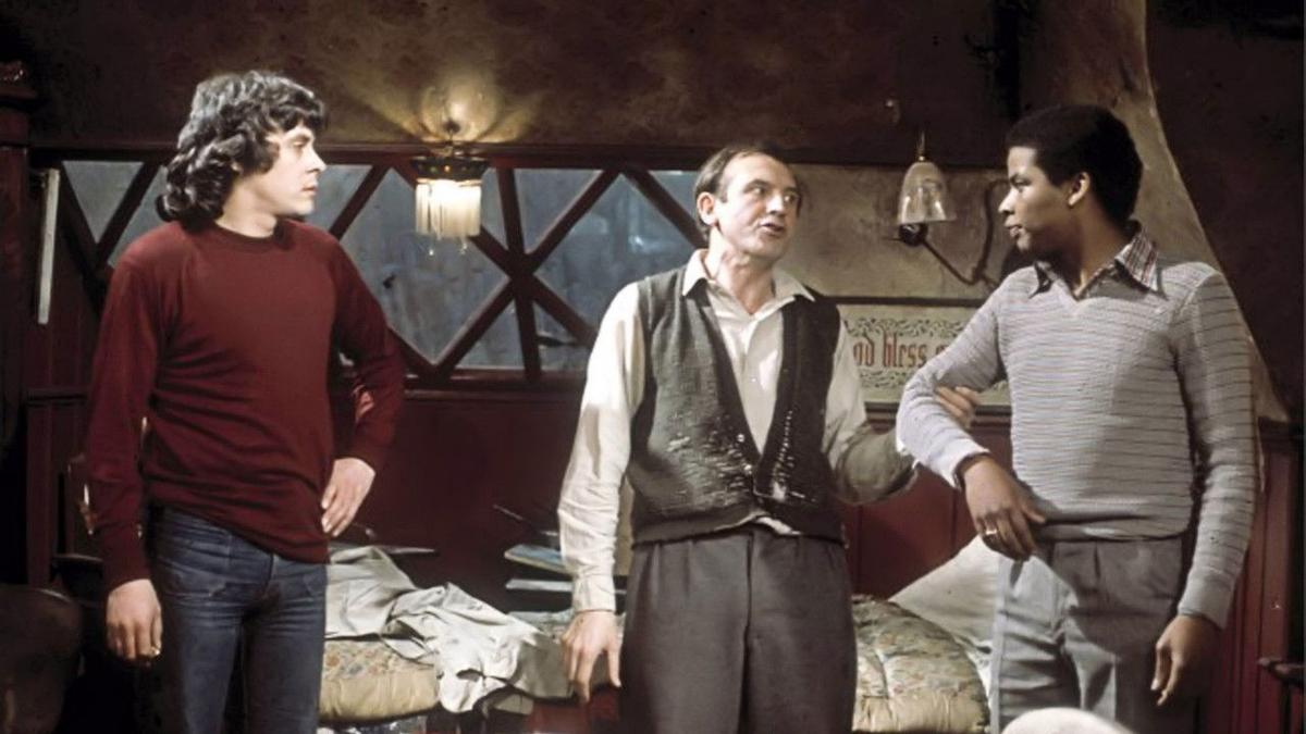 Rising Damp backdrop