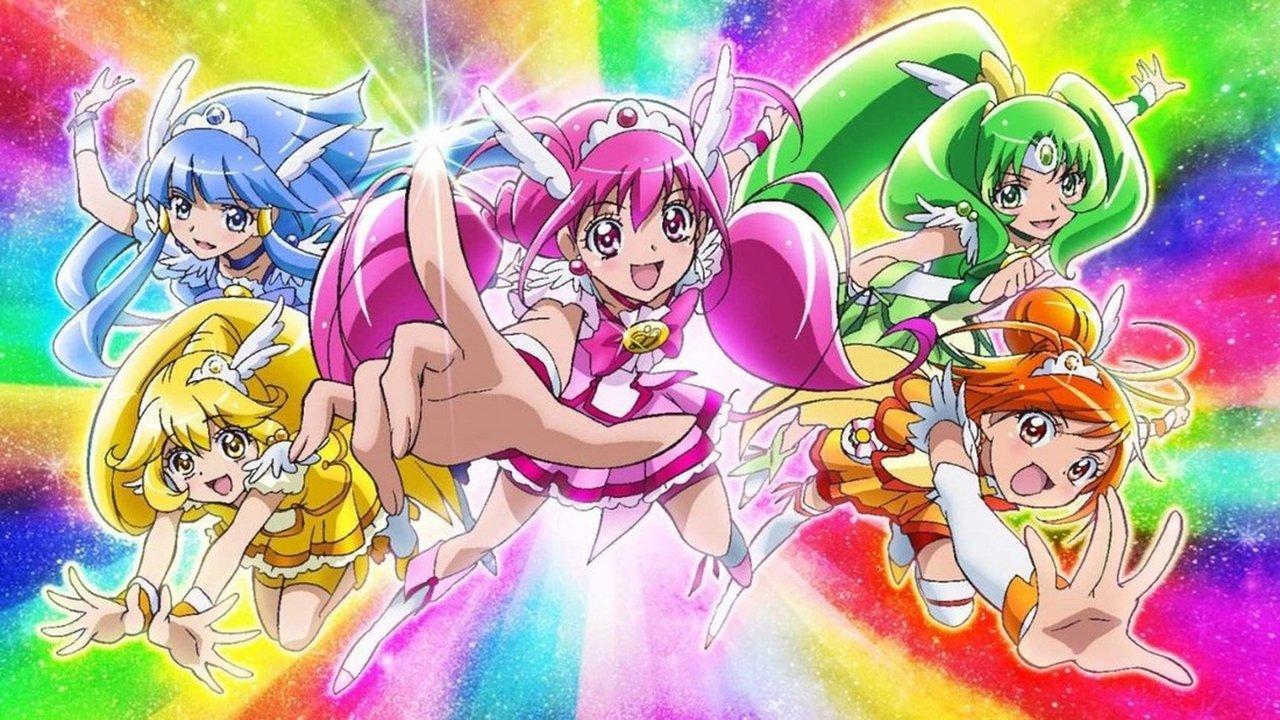 Glitter Force backdrop