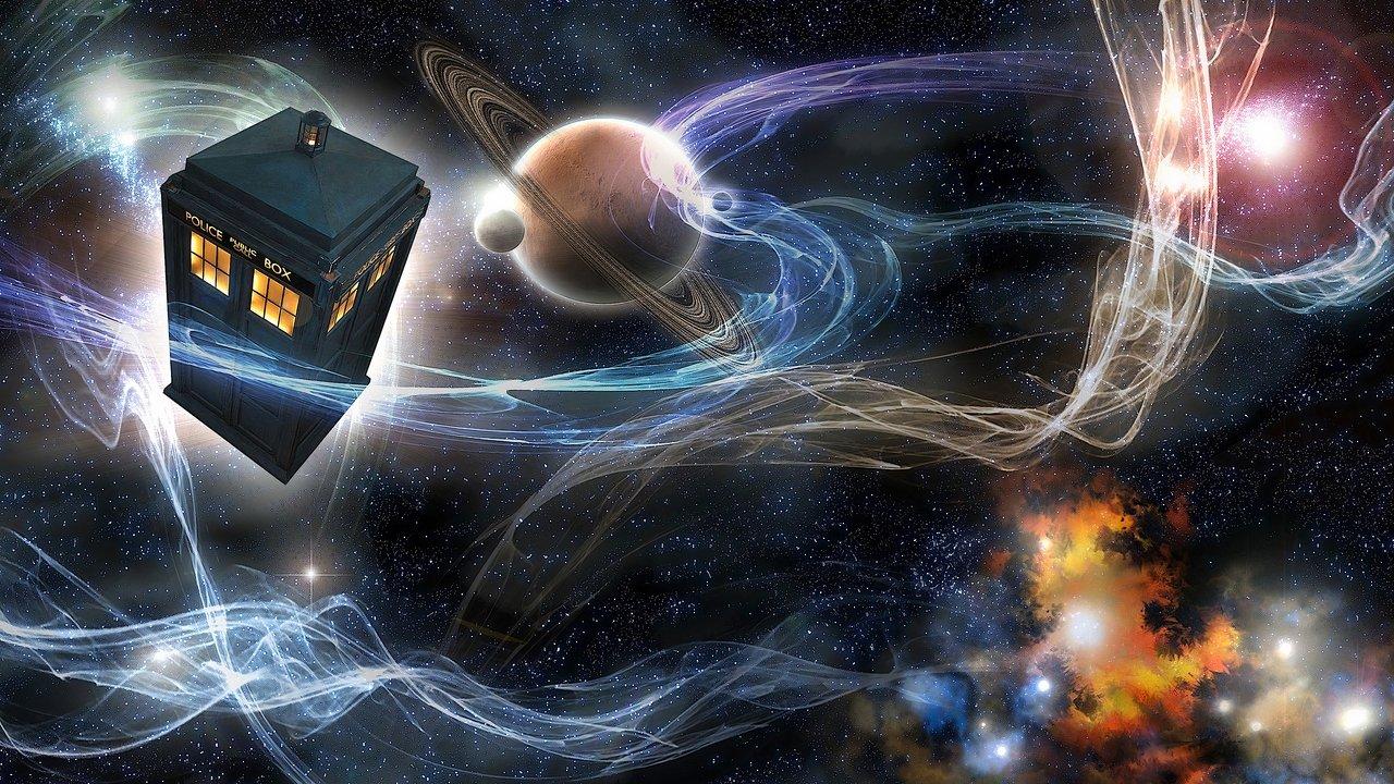 Doctor Who Confidential backdrop