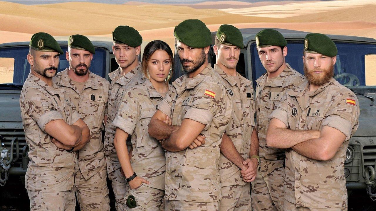 Los Nuestros backdrop