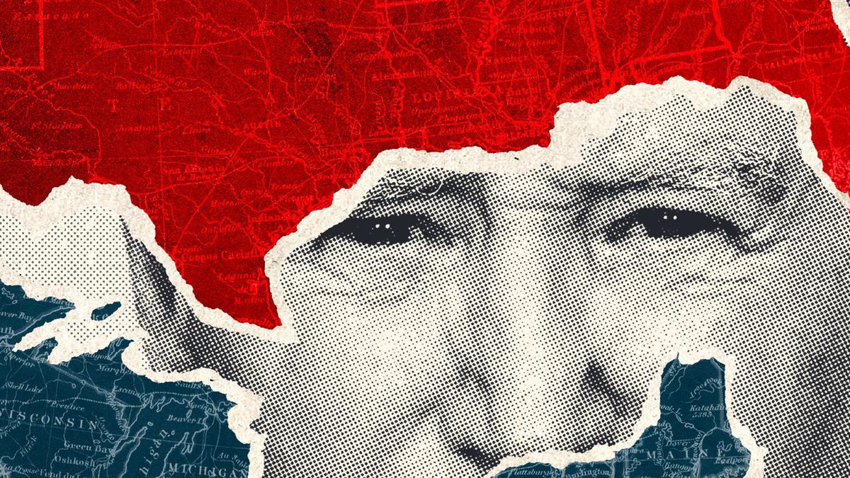 The Divided States of Biden backdrop