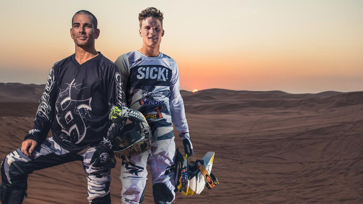 Inside the Masters of Dirt backdrop