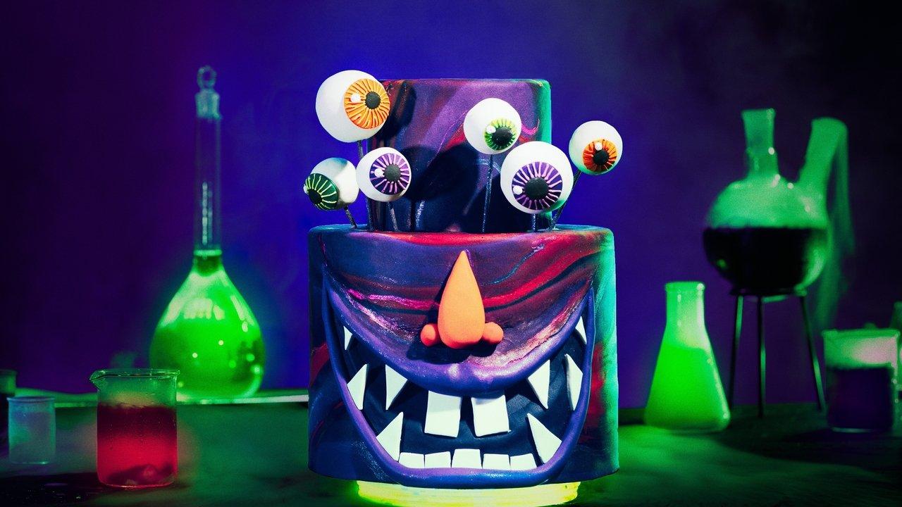 Halloween Baking Championship backdrop