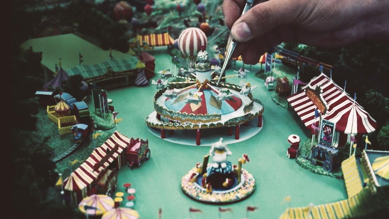 The Imagineering Story backdrop